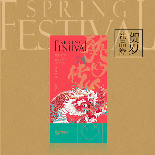 大惠企业X美团·公益 | 2024年【龙的传人】新春公益礼盒 商品图2