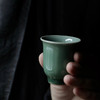 龙泉青瓷严少英素面小杯品杯茶杯功夫小茶杯陶瓷喝茶专用家用待客品茗杯 商品缩略图4