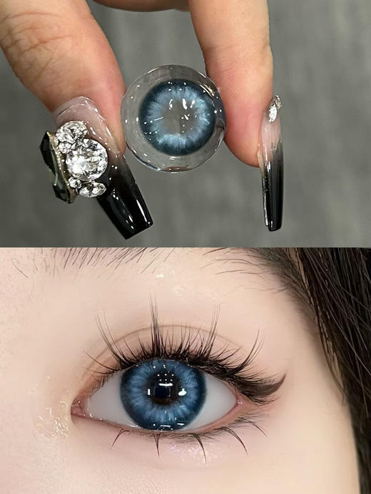 【半年抛大直径】onlycon-寒冰艾希-14.5mm【0-800度 无525/575】 商品图1