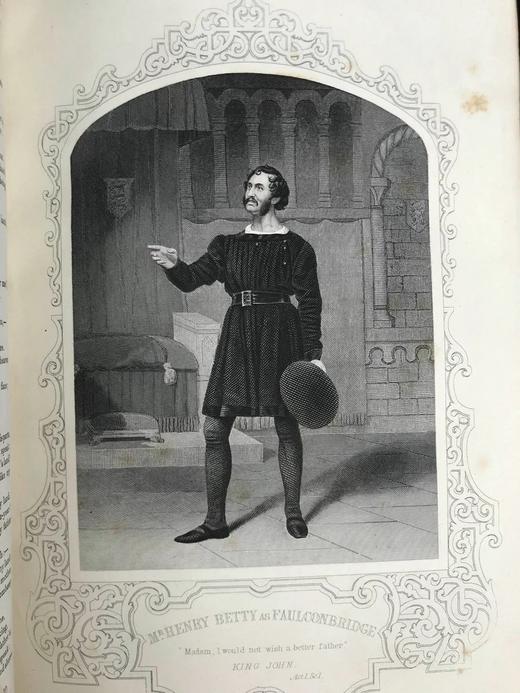 他把理查三世画成猪！约19世纪后期 莎士比亚作品集（历史剧与诗集） 肯尼·梅多斯数百幅版画插图 真皮精装16开 商品图10