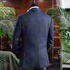 秋冬新款男士名厂定制工艺粗纺西装夹克上衣 商品缩略图5