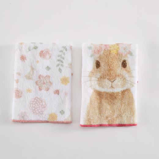 纯棉手帕巾 花境 商品图0