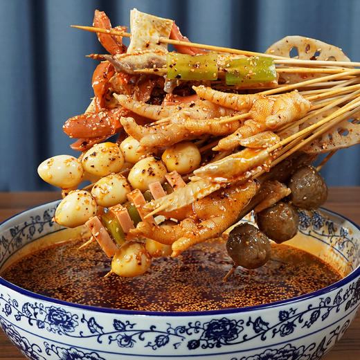 思尧乐山钵钵鸡调料320g香辣农家饱满鲜香串串麻辣底料正宗四川特产 商品图0