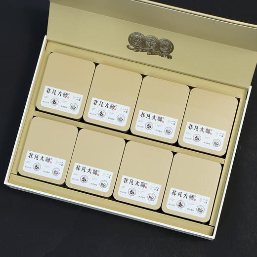 非凡大师饼干茶【8铁盒 • 米黄色】30元一套 / 共22套 商品图5