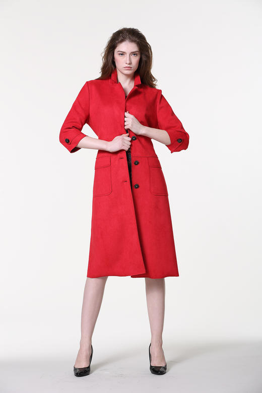 【伯妮斯茵】红色风衣--绿葡萄园--《生命之美-梵高的花园》161D277 商品图6