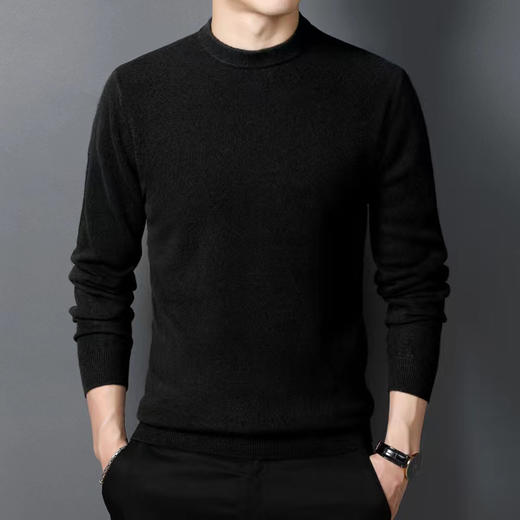 【团购 开启啦 】男士100%纯羊毛  V领 半高领 翻领 3款可选 比女士款厚实 商品图9