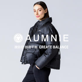 【AUMNIE】运动LOGO棉服休闲外套+经典立领棉服休闲外套 SPORTS LOGO PUFFER JACKET