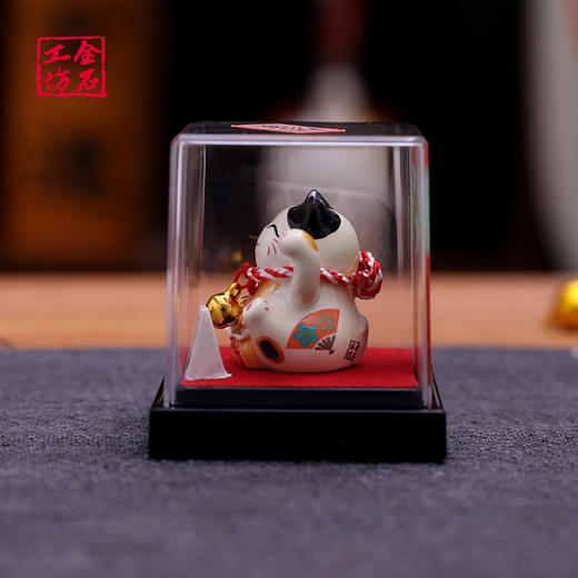 金石工坊招财猫汽车摆件车内创意个性饰品车上中控台可爱套装车载 商品图1