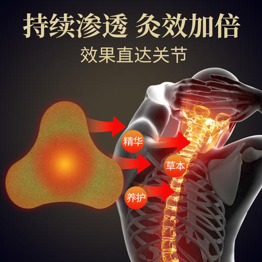 【艾草膝盖、颈椎帖】传承古方  多味草本  浓浓草药味  长久发热 商品图4