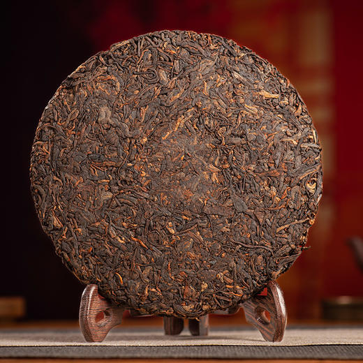 2024年德丰昌【龙行大运】普洱熟茶357克/饼 商品图2