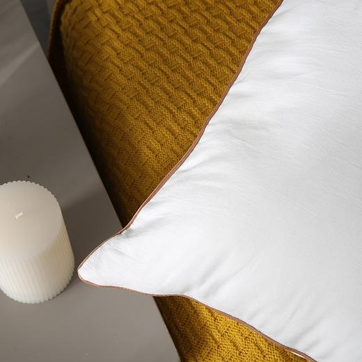 多喜爱纤维枕柔软舒适枕头高回弹耐磨耐用枕芯74x48cm 艾草抗菌对枕 商品图5