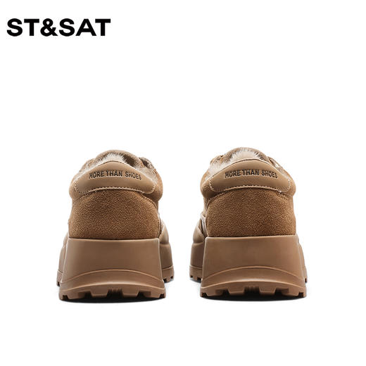 星期六厚底加绒包头休闲板鞋SS341121N6 商品图3