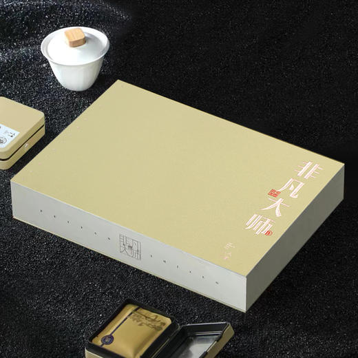 非凡大师饼干茶【8铁盒 • 米黄色】30元一套 / 共22套 商品图2