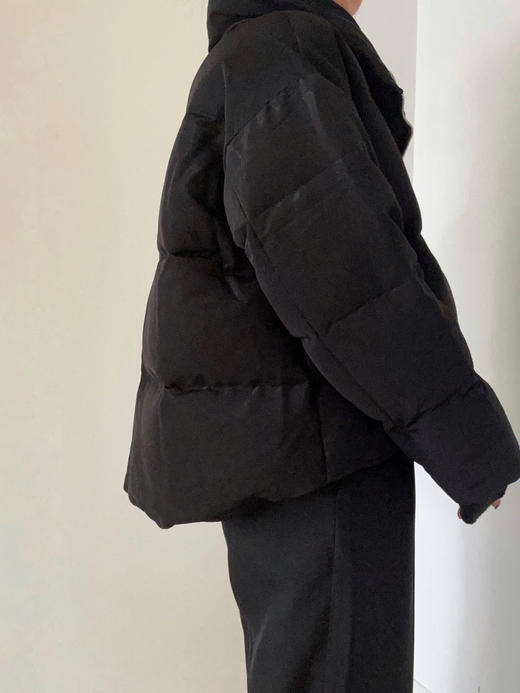 WDC02-1121-1  JUNLI黑色拉链鹅绒服  [   ] 商品图1