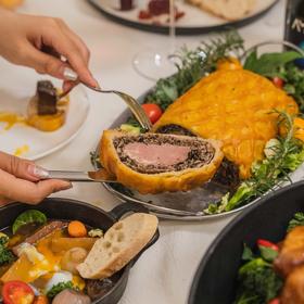 新西兰银蕨农场草饲牛柳AOP黄油酥皮裹松露酱与红酒汁 580g Beef Wellington