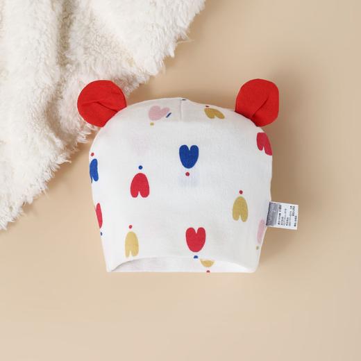 婴儿胎帽春秋夏薄款纯棉新生幼儿0男女宝宝3个月无骨初生护卤帽子 商品图2