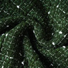 剩S/M/XL/XXL 米思阳2025春季新款小香风格纹半身裙复古修身亮丝绿色裙子女0090 商品缩略图3