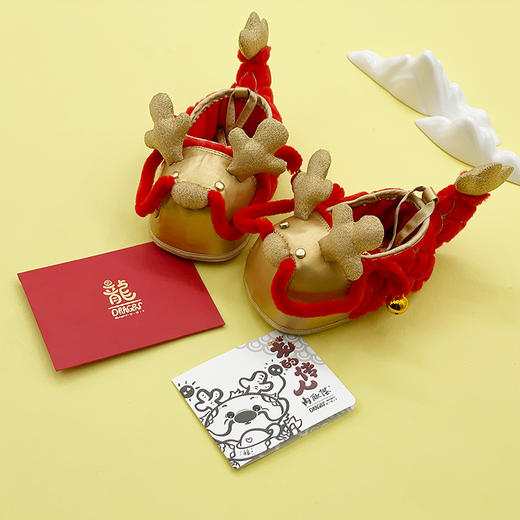 内联升童鞋生肖系列龙的传人生肖限定宝宝鞋5462C 商品图4