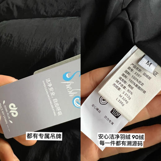 去东北！去漠河！lulu九格长款连帽厚羽绒服【包邮+三天无理由tui换】 商品图7