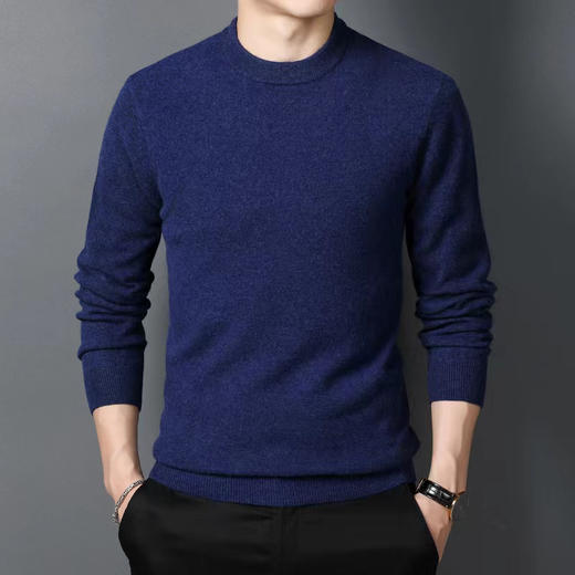 【团购 开启啦 】男士100%纯羊毛  V领 半高领 翻领 3款可选 比女士款厚实 商品图4