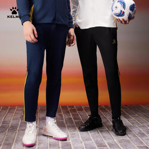 卡尔美2024新款龙年系列男士针织收腿长裤 商品图1