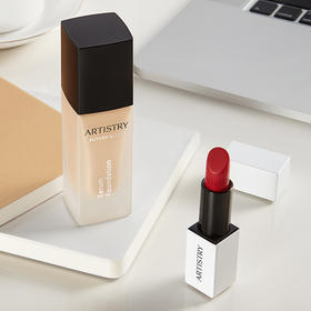 安利雅姿养肤精华粉底液 (粉贝色)（暖白色）[养肤小方瓶]30ML