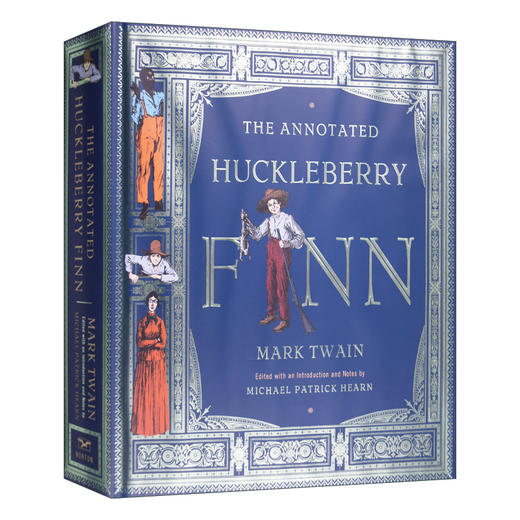 英文原版 The Annotated Huckleberry Finn 马克吐温 哈克贝利·费恩历险记 诺顿注释版 英文版 进口英语原版书籍 商品图0