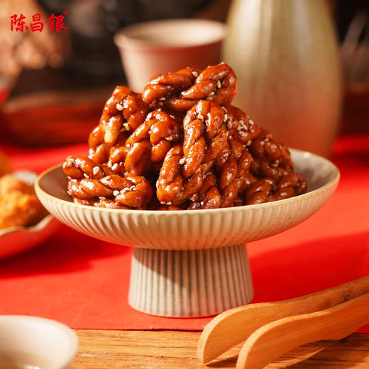 陈昌银红糖小麻花罐装340克重庆特产特色网红零食 商品图5