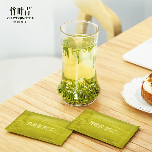 【2025春茶现货】竹叶青茶峨眉高山绿茶明前茶芽特级(品味)自饮袋装100g 商品图2