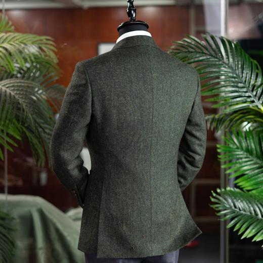 秋冬新款男士名厂定制工艺粗纺西装夹克上衣 商品图7