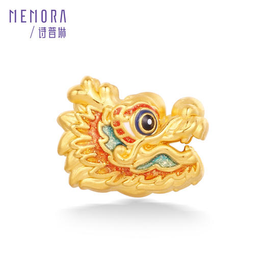 福运兴龙 国潮舞龙-富贵金龙 足金龙转运珠国潮中国风黄金生肖龙宝宝礼物MEMORA诗普琳HP555101 商品图1