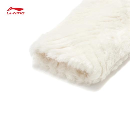 【S/M/L/XL断码】李宁日进斗金系列女子宽松仿皮草短外套AJDU002【库存有限，如无货将做退款，介意慎拍！】 商品图8