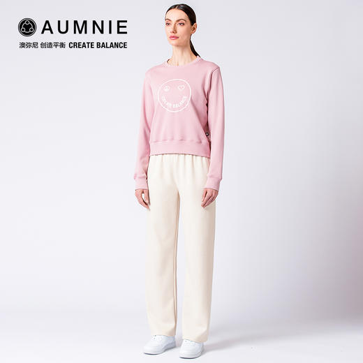 【AUMNIE】加绒条纹休闲阔腿裤 RIBBED HIGH WAIST WINTER FLEECE WIDE LEG SWEATPANTS 商品图14