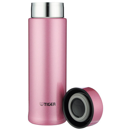 虎牌（Tiger）保温杯轻便真空保冷杯MMP-M40C-PH 亮炫粉400ml 商品图2