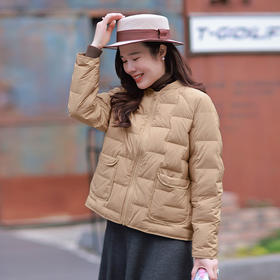 极简轻薄 宽松休闲感 一件可溯源羽绒外套