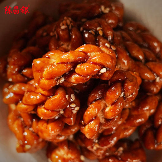 陈昌银红糖小麻花罐装340克重庆特产特色网红零食 商品图4