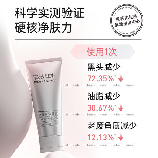【100膜币+29.9元】膜法世家变色泥膜清洁毛孔控油保湿提亮涂抹面膜 商品图2