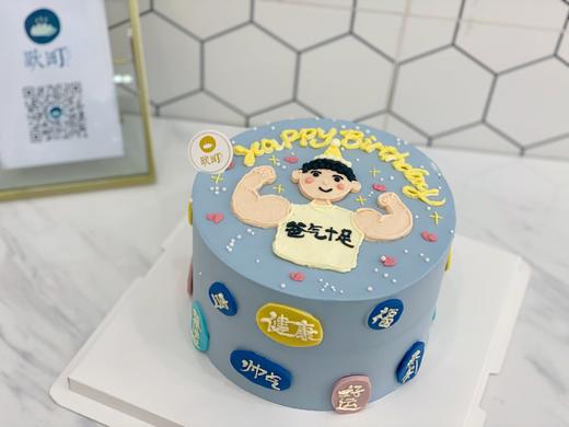 手绘霸气十足！爱健身爸爸❗️ 商品图2