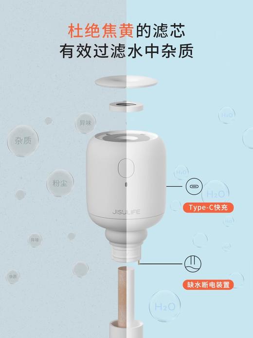几素棒棒糖无线加湿器小型迷你usb充电便携式办公室桌面空气香薰喷雾家用轻音卧室宿舍学生矿泉水加湿车载小 商品图2