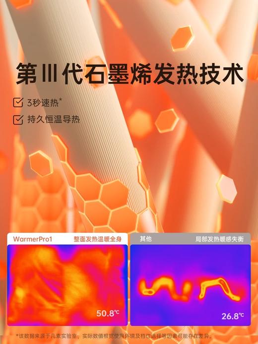 几素石墨烯羽绒暖手袋充电式热水袋防爆暖腰敷肚子电热暖手宝宝女 商品图1