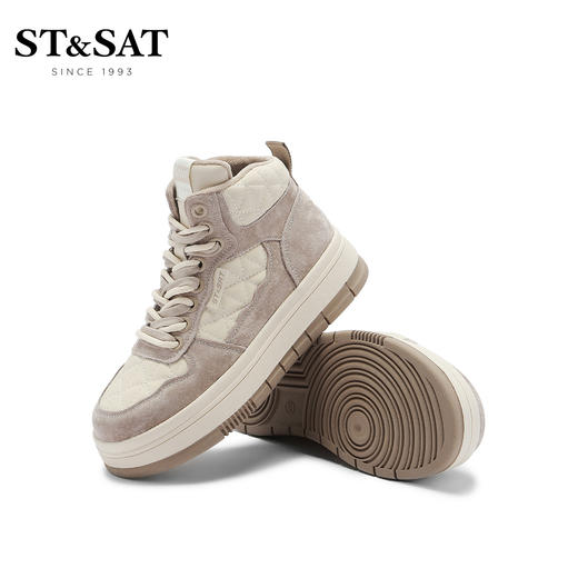 星期六撞色加绒高帮棉鞋休闲鞋SS2411201V 商品图5