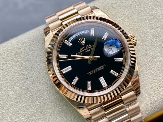 （黑冰糖）NOOB Factory新力作V2升级版 劳力士Rolex星期日志型40mm 搭载原版3255自动机械机芯228239系列腕表，40毫米直径，研发耗时16个月！原版1比1开模 商品图1