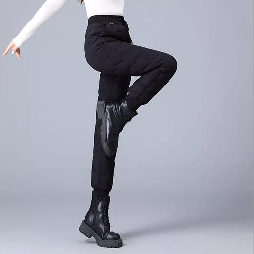 裁缝学苑AQ220羽绒裤纸样女装外穿高腰新款加厚束脚棉裤版型样衣 商品图4