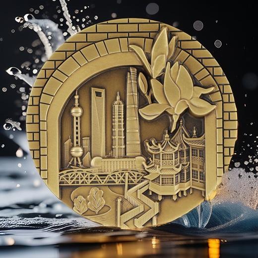 最上海之海派文化纪念铜章 商品图1