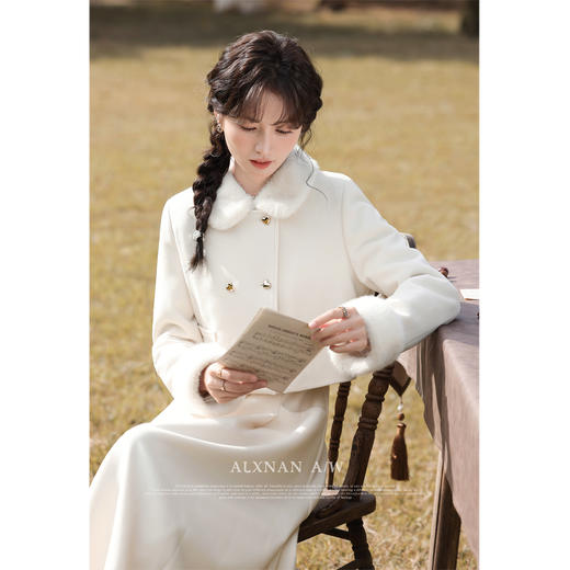 鹿向南《白露初晓》独特气质连衣裙女 商品图4