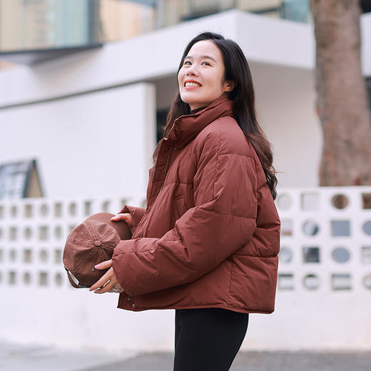 【现货】元气显白色 定制高阶小面包白鹅绒服 商品图1