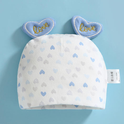 婴儿胎帽春秋夏薄款纯棉新生幼儿0男女宝宝3个月无骨初生护卤帽子 商品图6