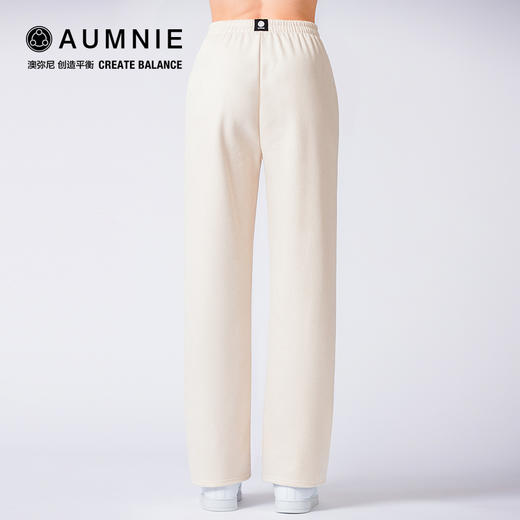 【AUMNIE】加绒条纹休闲阔腿裤 RIBBED HIGH WAIST WINTER FLEECE WIDE LEG SWEATPANTS 商品图12