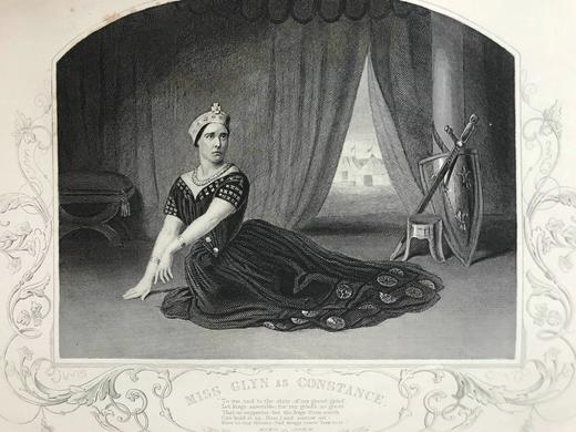 他把理查三世画成猪！约19世纪后期 莎士比亚作品集（历史剧与诗集） 肯尼·梅多斯数百幅版画插图 真皮精装16开 商品图8