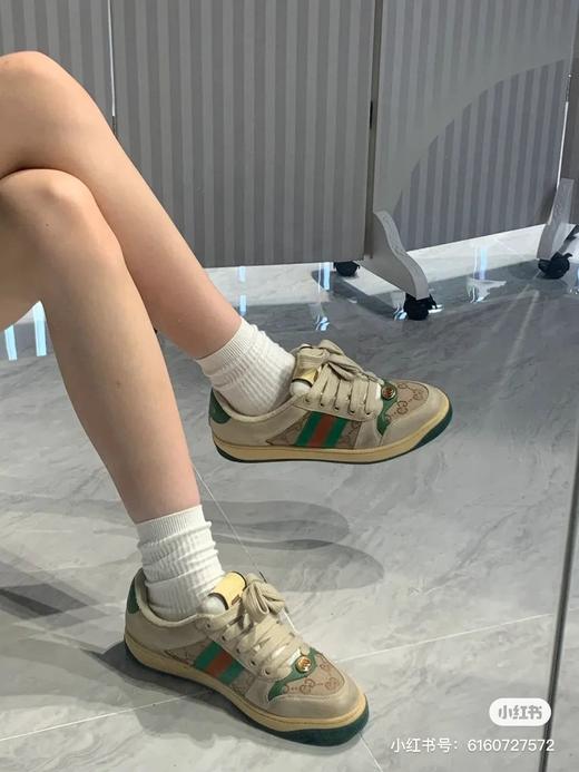 防伪芯片！代沟同货源！G家复古小脏鞋情侣款 商品图2